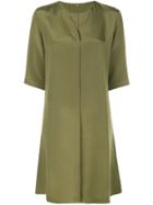 Peter Cohen Minimal Mini Dress - Green