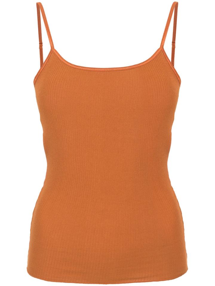 H Beauty & Youth Spaghetti Strap Vest - Brown