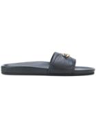 Tom Ford Chain-embellished Slides - Black