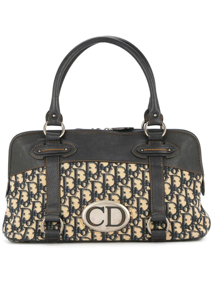 Christian Dior Pre-owned Trotter Hand Bag - Black