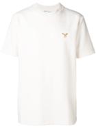 Off-white Gold Eagle Embroidered T-shirt