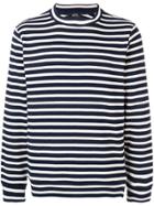 A.p.c. Striped Sweatshirt - White