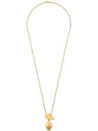 Nina Ricci Vintage 'l'air Du Temps' Perfume Bottle Pendant Necklace, Women's, Metallic