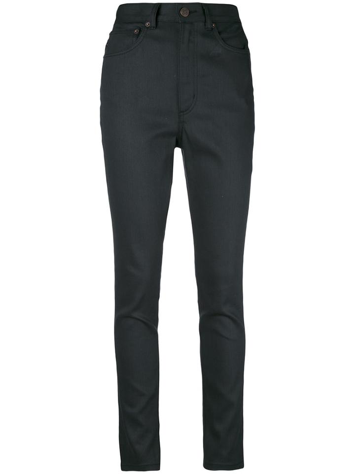Marc Jacobs - Stovepipe Tapered Jeans - Women - Cotton/spandex/elastane - 26, Black, Cotton/spandex/elastane