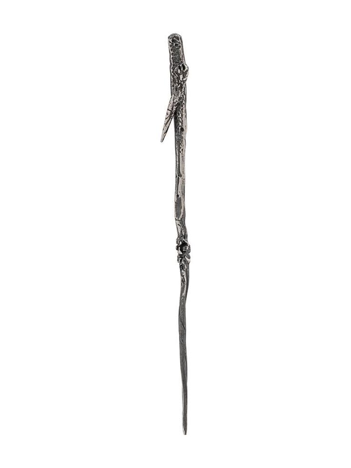 Chin Teo Hammered Long-line Earrings - Metallic