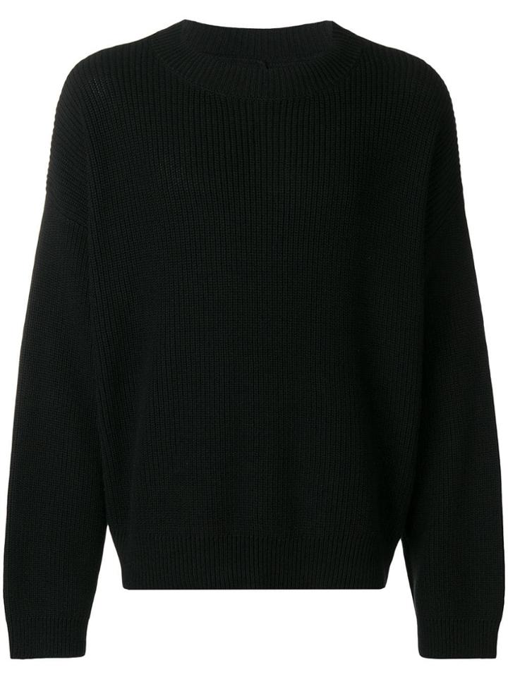 Rta Loose Fitted Sweatshirt - Black