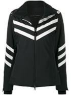 Perfect Moment Chevron Stripe Jacket - Black