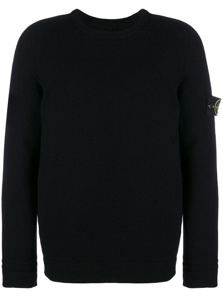 Stone Island Pocket Sweater - Black