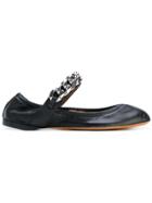 Givenchy Chain Ballerinas - Black