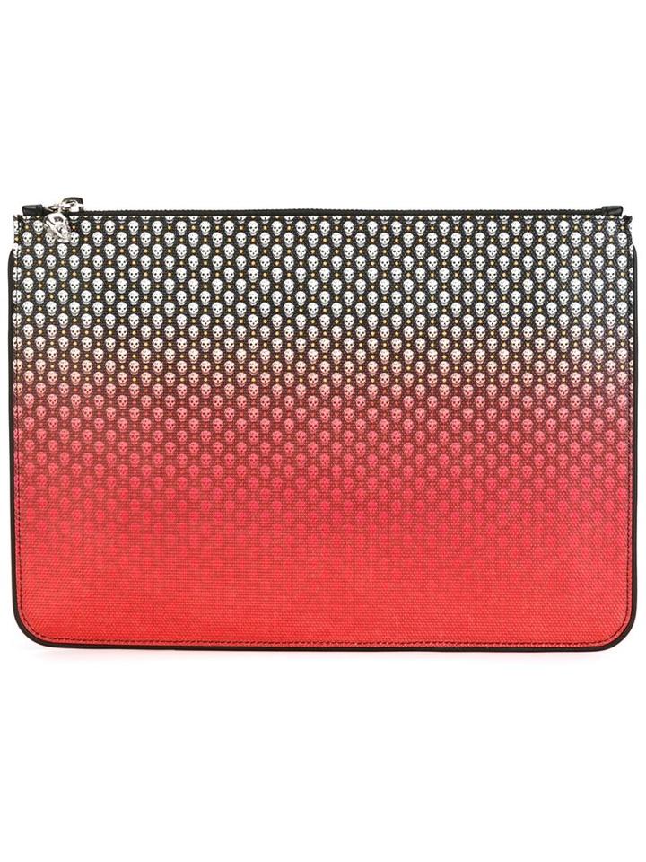 Alexander Mcqueen Mini Skull Print Clutch