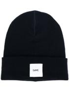 Oamc Beanie Hat With Patch - Blue