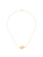Lara Bohinc Stenmark Winged Necklace, Women's, Metallic, Gold Plated Sterling Silver