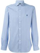 Polo Ralph Lauren - Fine Stripe Logo Shirt - Men - Cotton - 16 1/2, White, Cotton