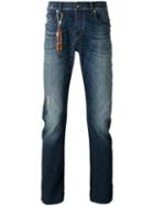 7 For All Mankind Beaded Charm Jeans, Men's, Size: 31, Blue, Cotton/polyester/spandex/elastane