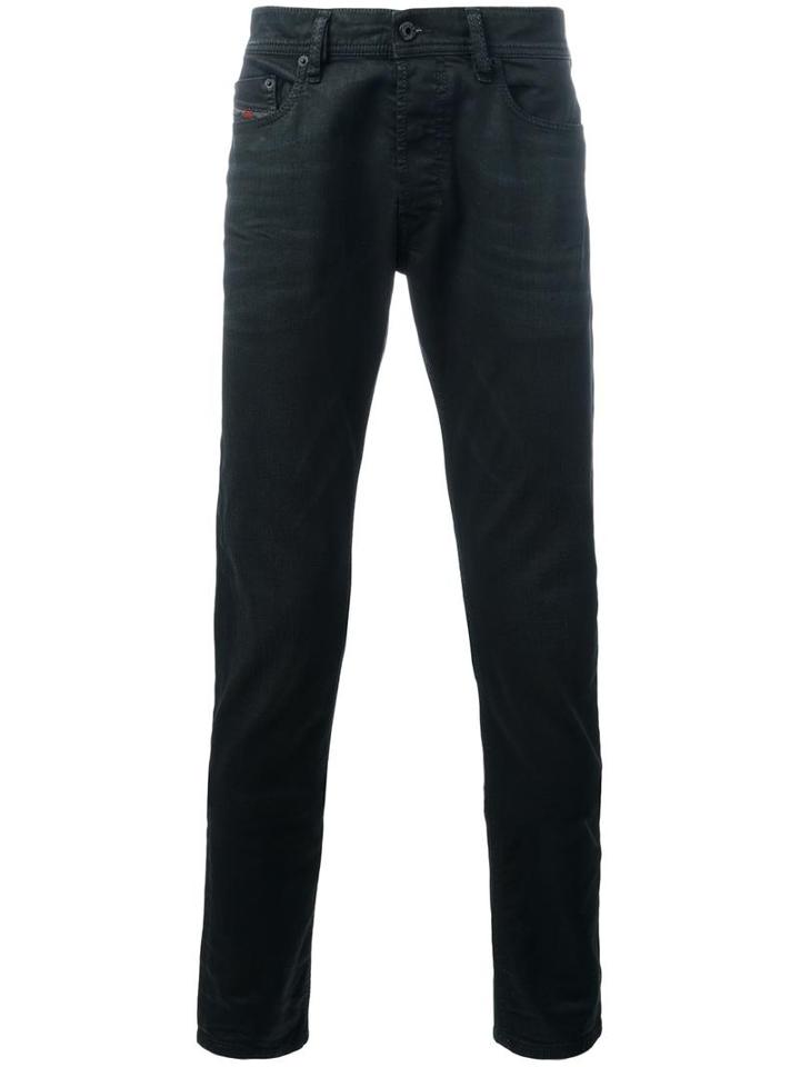 Diesel Skinny Jeans, Men's, Size: 31, Black, Cotton/spandex/elastane