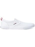 Tommy Hilfiger Perforated Slip-on Sneakers - White