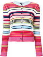 Ps By Paul Smith Multi-stripe Cardigan - Multicolour