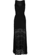 Cecilia Prado Knit Maxi Dress, Women's, Size: G, Black, Viscose/acrylic/polyester
