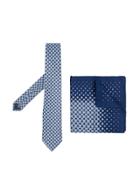 Lanvin Tie Handkerchief Tie - Blue