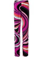 Emilio Pucci - Straight-leg Printed Trousers - Women - Silk/viscose - 42, Silk/viscose