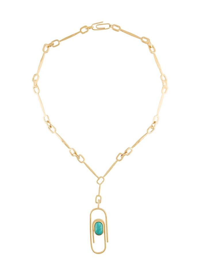 Aurelie Bidermann 'angelica' Necklace - Metallic