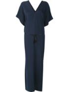 Joseph V-neck Long Dress