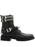 Philipp Plein Studded Ankle Boots - Black