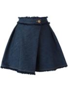 See By Chloé Wrap-style Denim Shorts