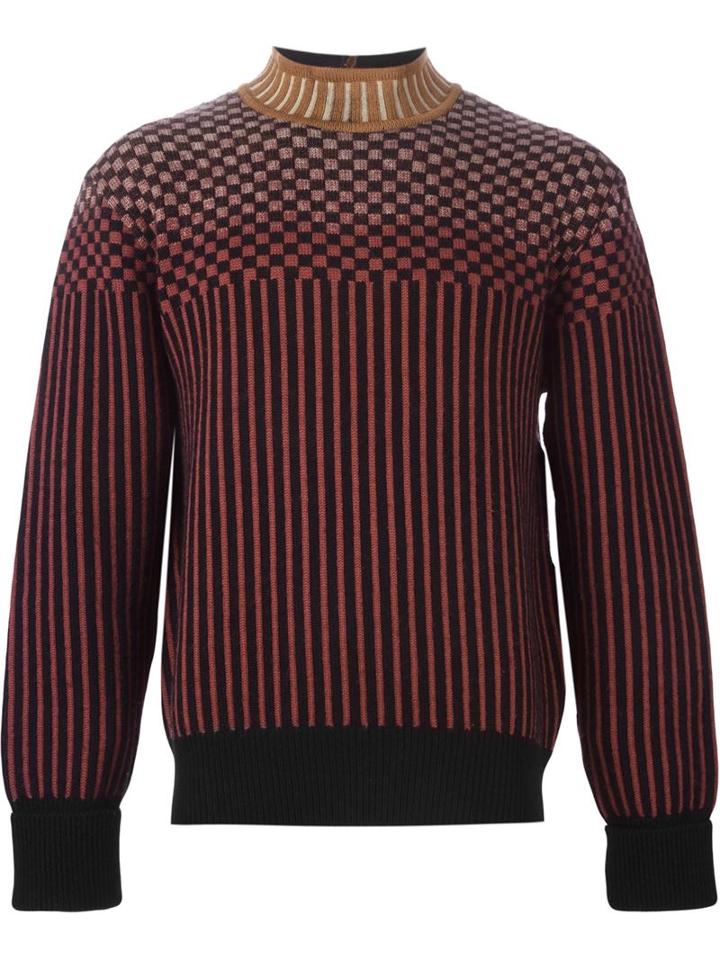 Jean Paul Gaultier Vintage Pattern Intarsia Sweater