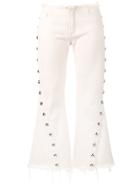 Marques'almeida Capri Buttoned Jeans - Nude & Neutrals