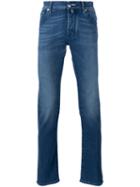 Jacob Cohen Classic Jeans, Men's, Size: 36, Blue, Cotton/polyester/spandex/elastane