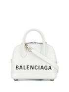 Balenciaga Ville Top Handle Xxs - White