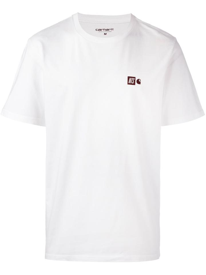 Carhartt Logo T-shirt, Men's, Size: Medium, White, Cotton