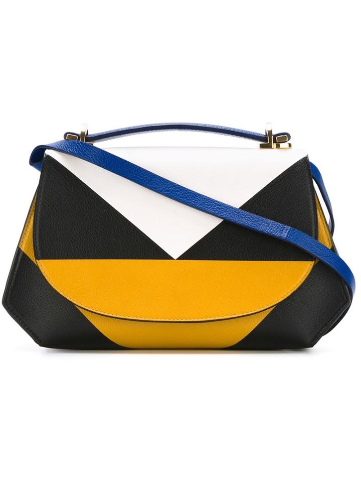 Desa 1972 Geometric Print Crossbody Bag