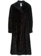 Emanuel Ungaro Pre-owned Faux Fur Coat - Black