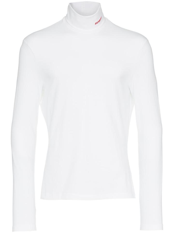 Calvin Klein 205w39nyc Optic White Turtle Neck