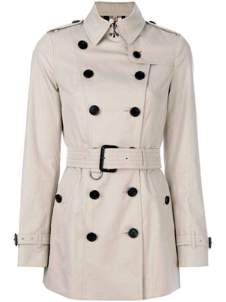 Burberry - Sandingham Trench Coat - Women - Cotton - 12, Nude/neutrals, Cotton