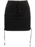 Unravel Project Unravel Skt Dnm Md Raw Mini - Black