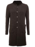 Label Under Construction Reversible Coat, Men's, Size: Medium, Grey, Cotton/alpaca/virgin Wool