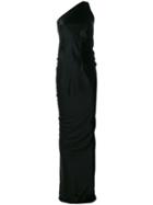 Parlor Fitted Solhouette Dresss - Black