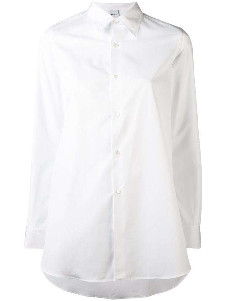 Aspesi - Buttoned Shirt - Women - Cotton - 40, White, Cotton