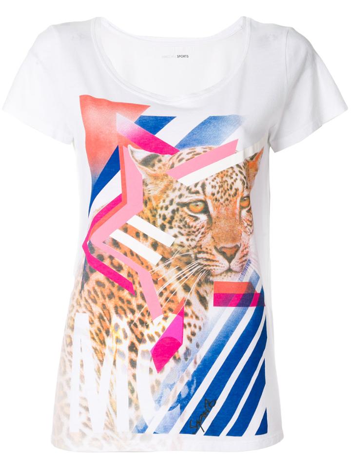 Marc Cain Tiger Print T-shirt - White