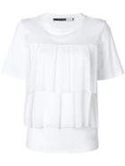 Sport Max Code Flounce T-shirt - White