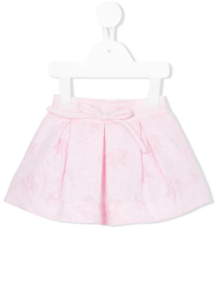 Simonetta - Brocade Skirt - Kids - Cotton/polyamide/polyester - 6 Mth, Pink/purple