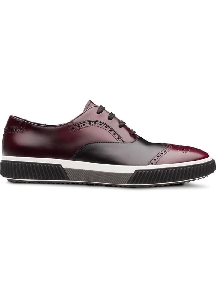 Prada Two-tone Sneakers - Black