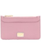 Dolce & Gabbana Coin Purse With Card Slots - Pink & Purple