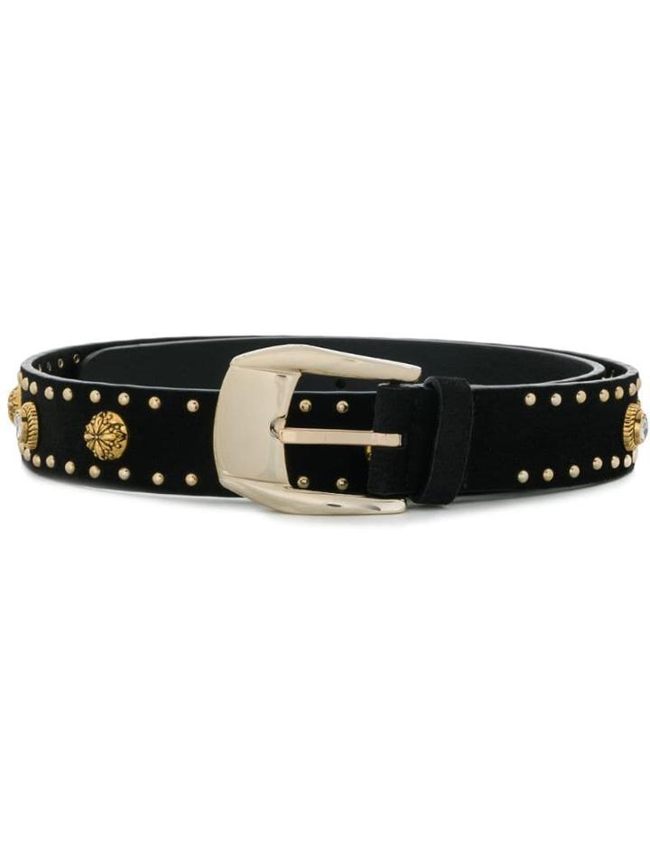 Sandro Paris Studded Belt - Black