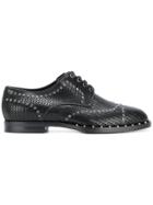 Dolce & Gabbana Studded Derby Shoes - Black