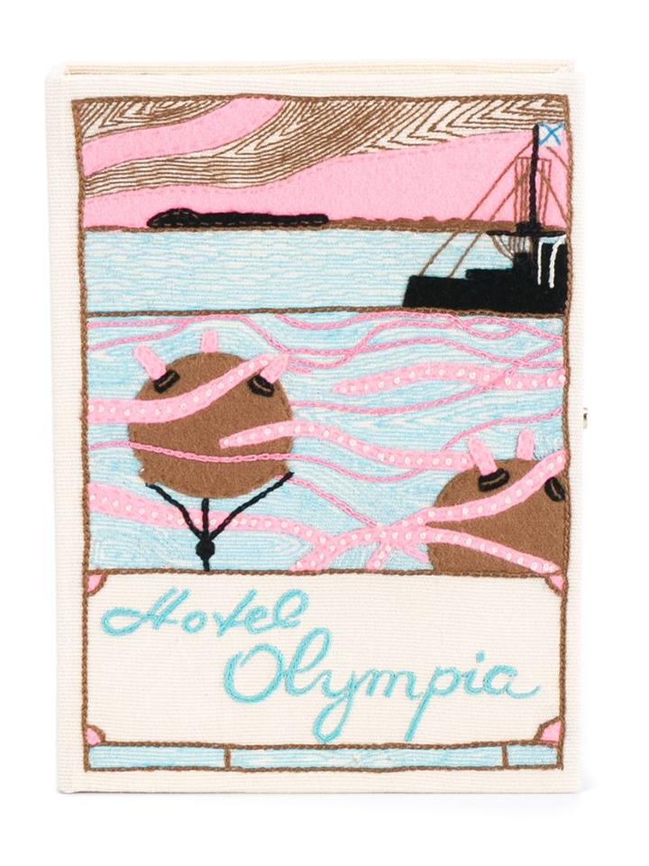 Olympia Le-tan Hotel Olympia Book Clutch Bag