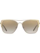 Prada Eyewear Aviator Sunglasses - Gold